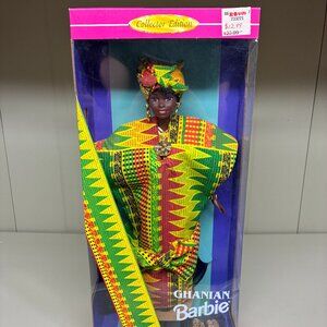 1996 Ghanaian Barbie Collector’s Edition Dolls of The World NIB NRFB #15303